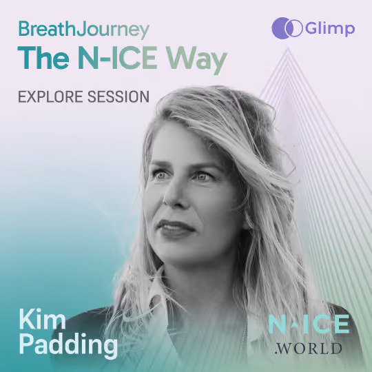 Kim Padding — Breathing, the n-ice way op Glimp